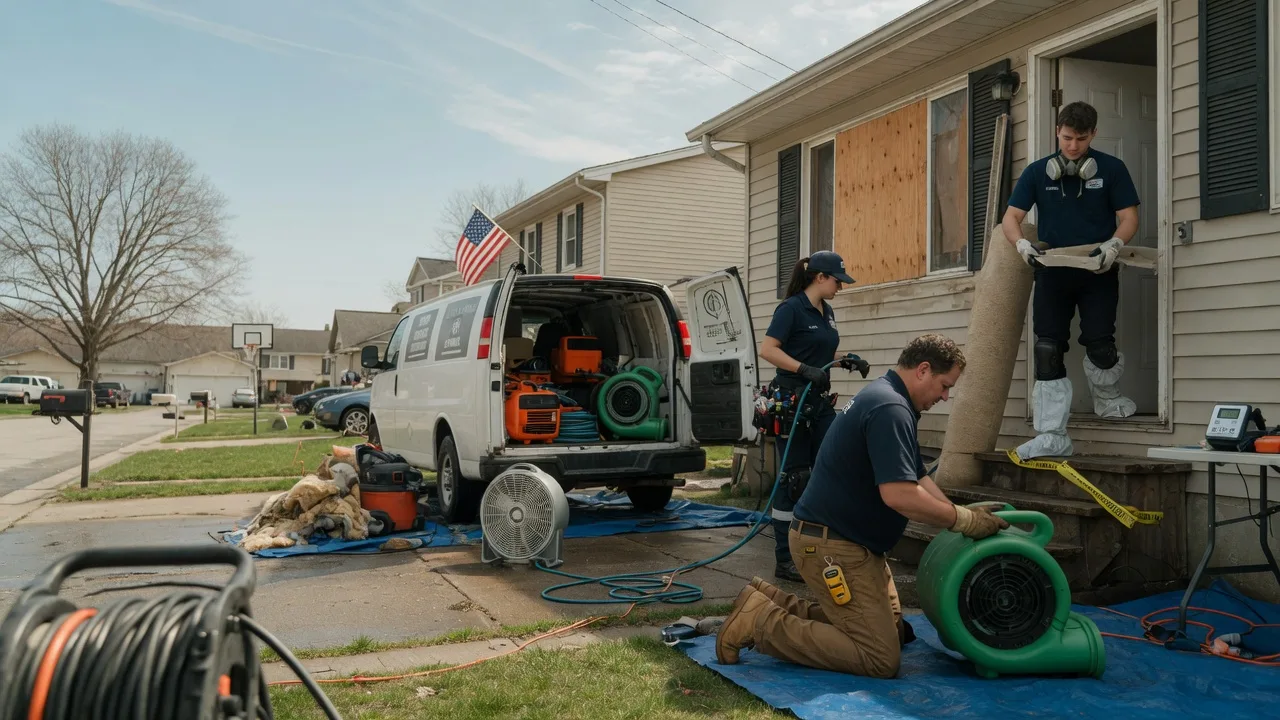 Water Damage Restoration in Dumont, IA near me